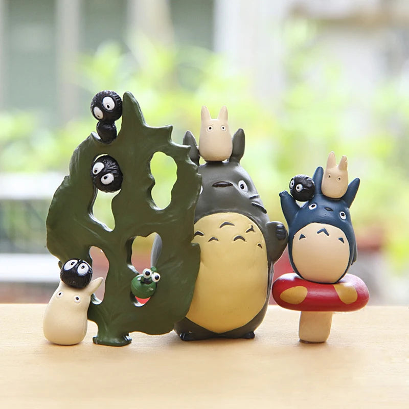 Ensky My Neighbor Totoro Nosechara Stacking Figures - Acorn Set｜Studio Ghibli