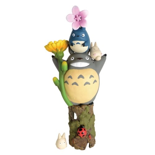 Ensky My Neighbor Totoro Nosechara Stacking Figures - Flower Set｜Studio Ghibli