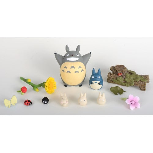 Ensky My Neighbor Totoro Nosechara Stacking Figures - Flower Set｜Studio Ghibli