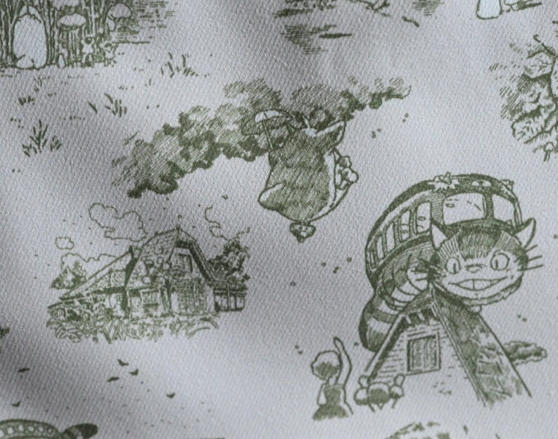 My Neighbor Totoro Nostalgia Sketches Series Card Case | Fragment Case - Studio Ghibli
