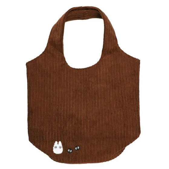 My Neighbor Totoro Treelog-Style Corduroy Handbag