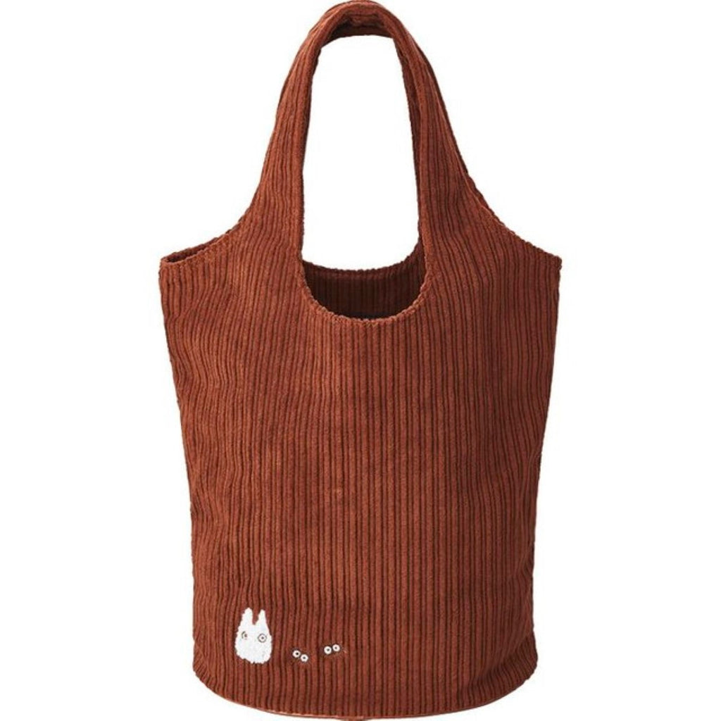 My Neighbor Totoro Treelog-Style Corduroy Handbag