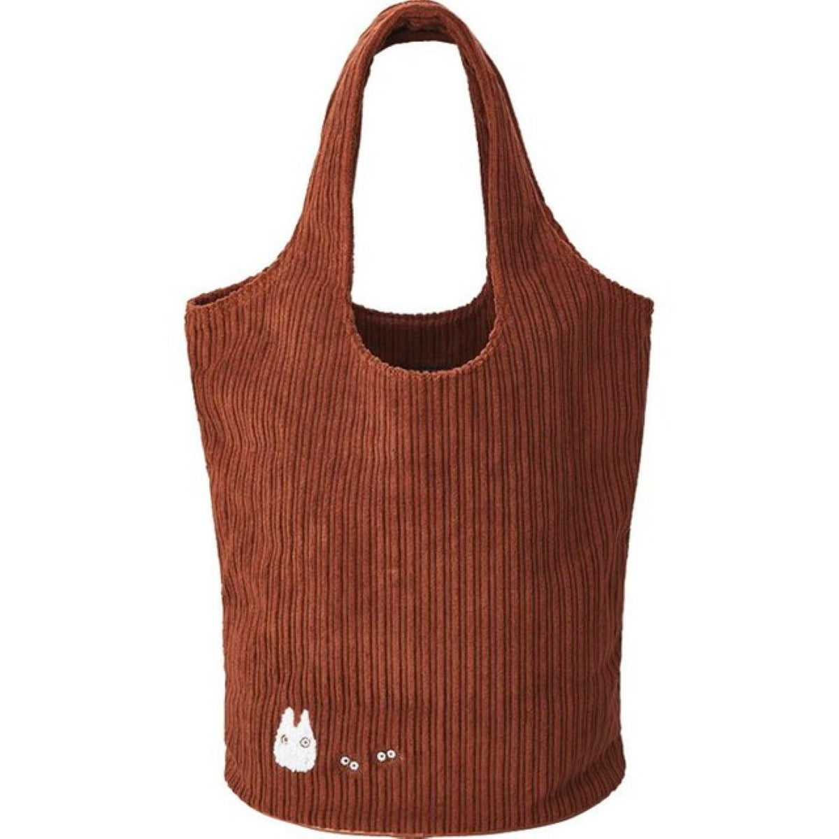 My Neighbor Totoro Treelog-Style Corduroy Handbag