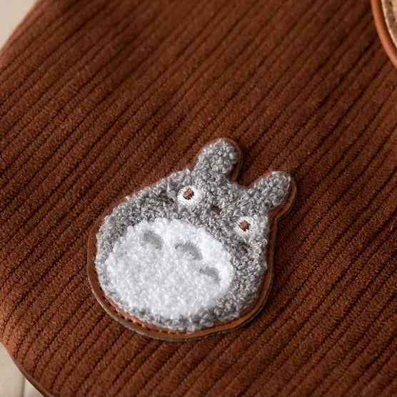 My Neighbor Totoro Treelog-Style Corduroy Handbag