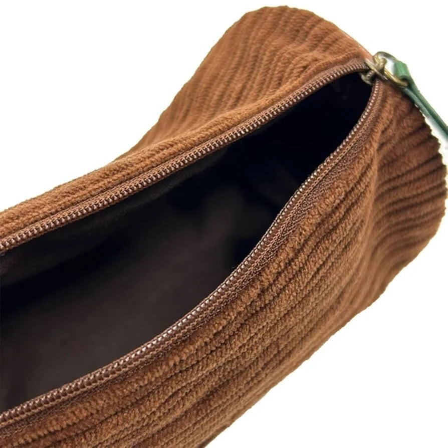 My Neighbor Totoro Treelog-Style Corduroy Pen Pouch | Studio Ghibli