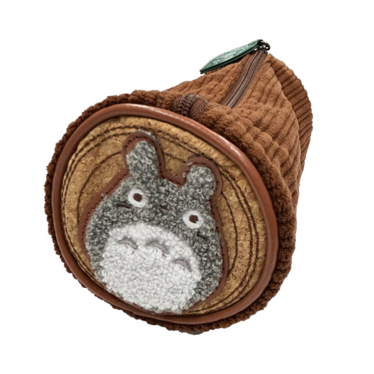 My Neighbor Totoro Treelog-Style Corduroy Pen Pouch | Studio Ghibli