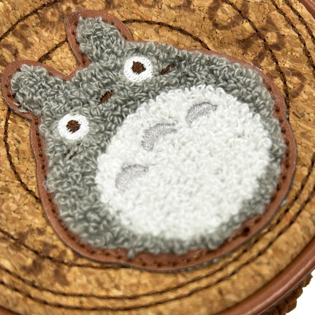 My Neighbor Totoro Treelog-Style Corduroy Small Pouch | Studio Ghibli