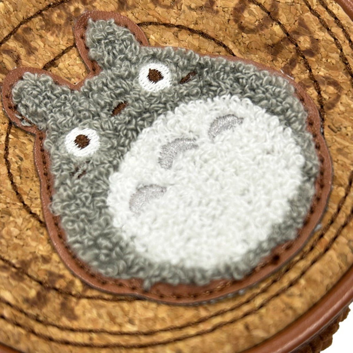 My Neighbor Totoro Treelog-Style Corduroy Small Pouch | Studio Ghibli