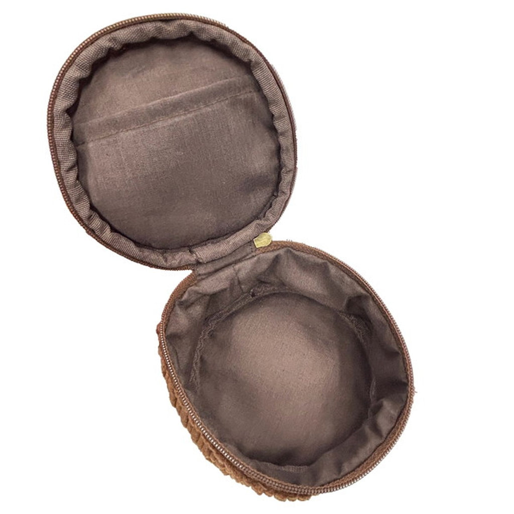My Neighbor Totoro Treelog-Style Corduroy Small Pouch | Studio Ghibli