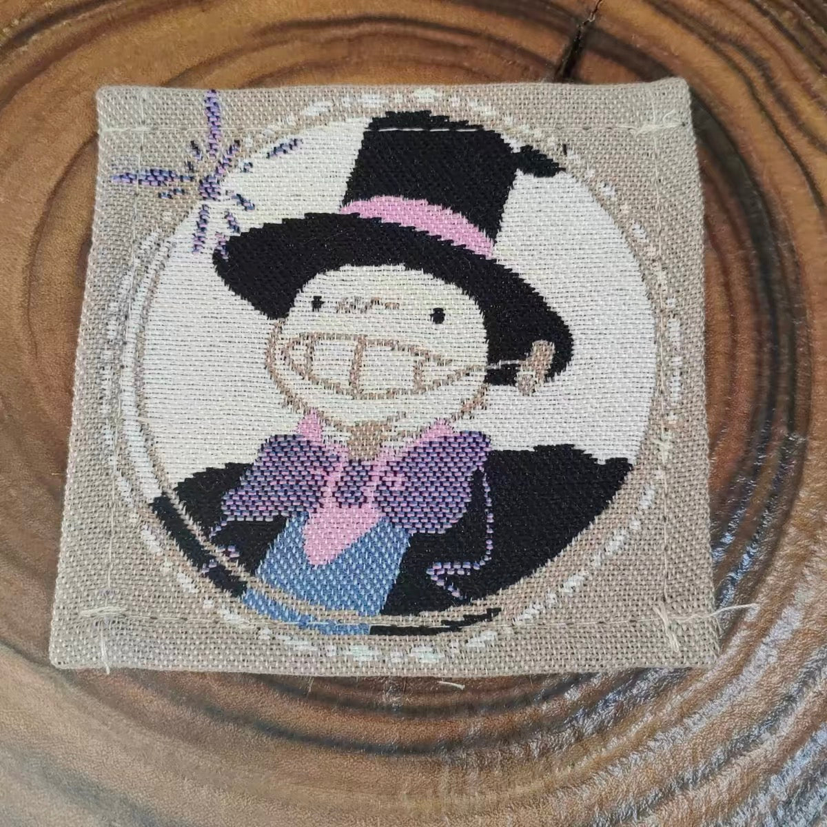 Howl’s Moving Castle Woven Gobelin Coaster | Studio Ghibli