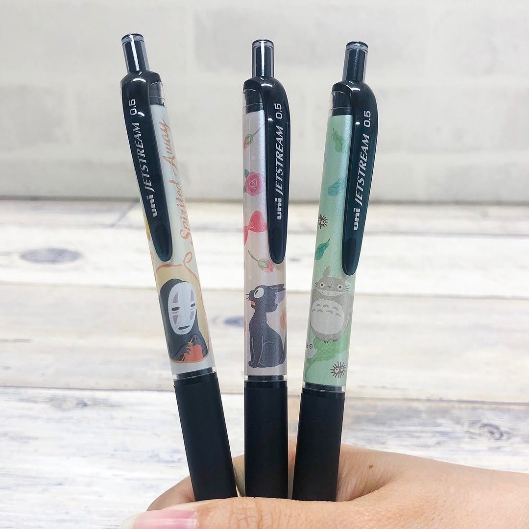Spirited Away × UNI Jetstream 0.5 Ballpoint Pen - No Face Knitting | Studio Ghibli