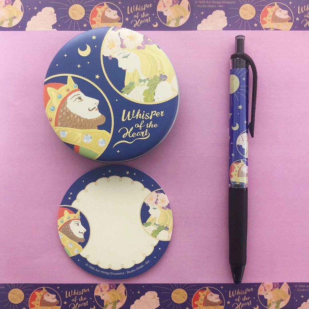 Whisper of the Heart × UNI Jetstream 0.5 Ballpoint Pen - King & Queen of the Elves | Studio Ghibli