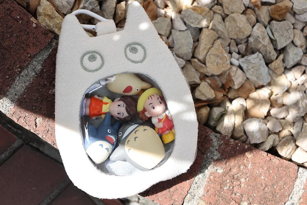 Studio Ghibli My Neighbor Totoro Outing Pochette / Pouch - White Totoro