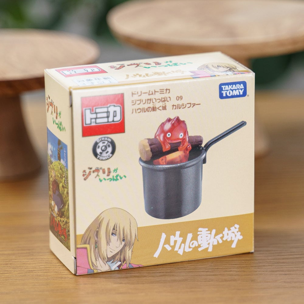 Howl's Moving Castle Calcifer Toy Car| Dream Tomica Studio Ghibli Collection