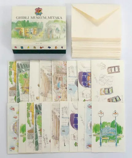 Ghibli Museum Mitaka Exclusive - Postcard & Greeting Card Boxset