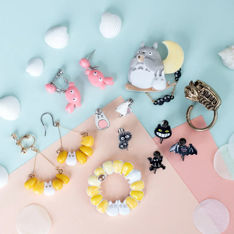 My Neighbor Totoro Ocarina Under the Moon Brooch | Studio Ghibli