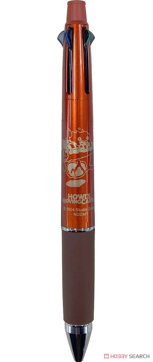 Howl's Moving Castle Calcifer Uniball JETSTREAM 4 & 1 Multi-Function Pen | Studio Ghibli