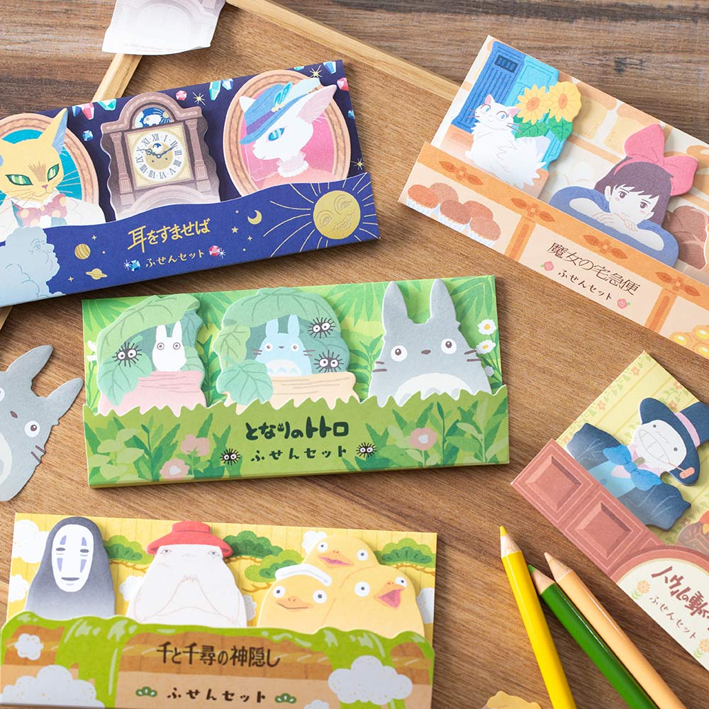 Spirited Away Die-cut Sticky Notes/ Sticky Memo in 3 Designs| Studio Ghibli