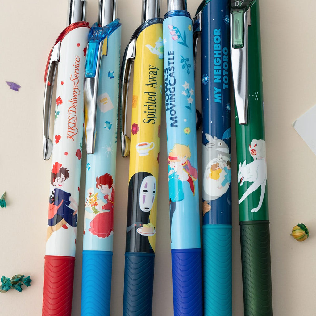 Princess Mononoke × Pentel EnerGel 0.7mm Gel Ballpoint Pen | Studio Ghibli