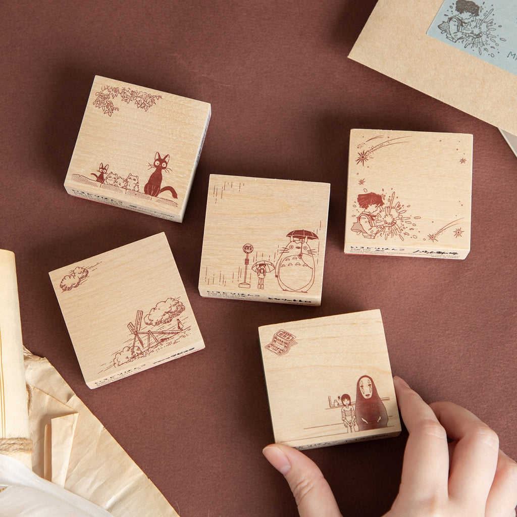 Studio Ghibli Colourful Stamp Series - Laputa, Castle in the Sky – the Prologue