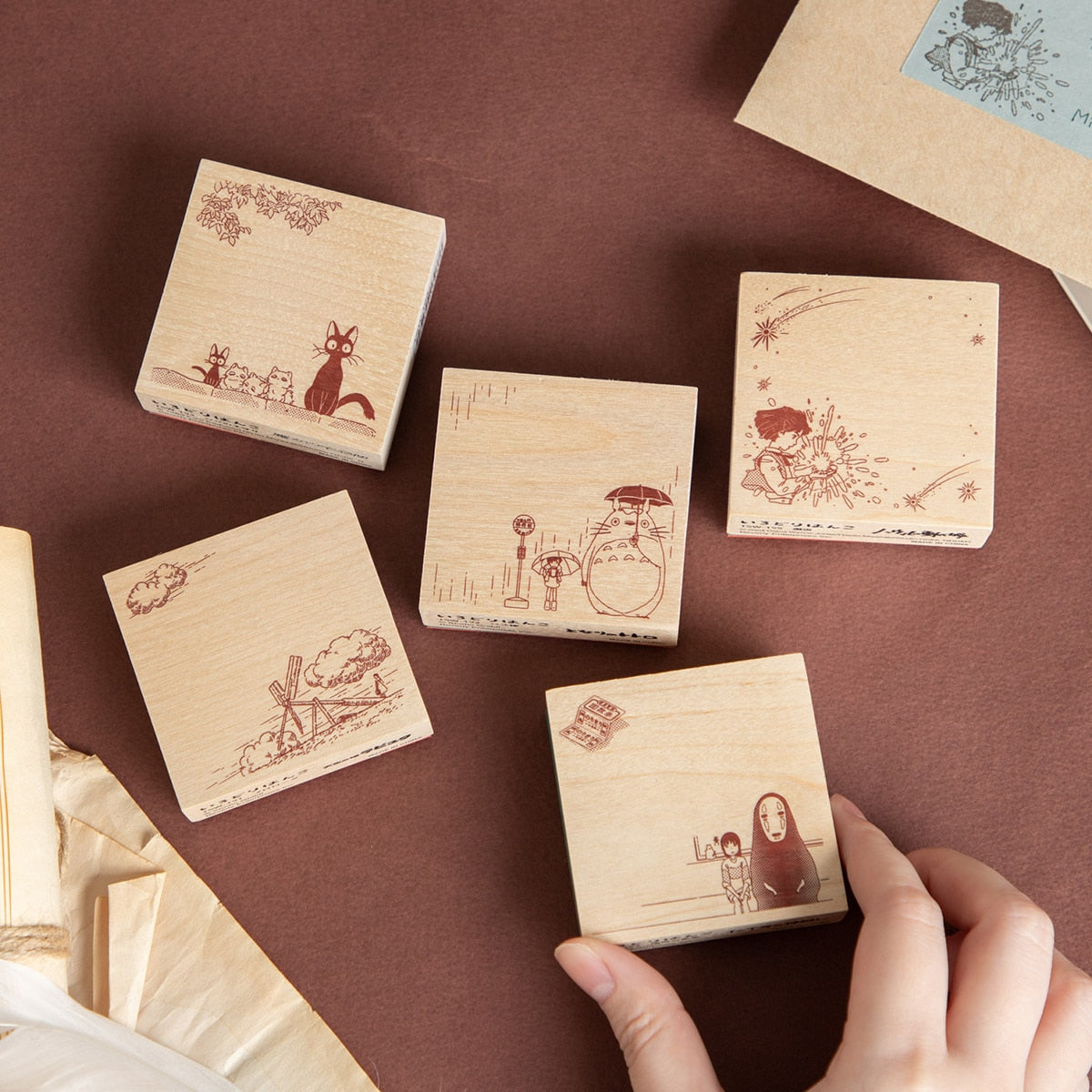 Studio Ghibli Colourful Stamp Series - Laputa, Castle in the Sky – the Prologue