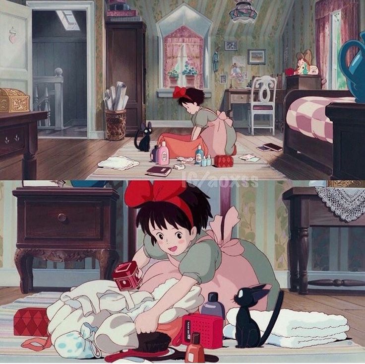Kiki’s Delivery Service Macaron Colour Canvas Tote Bag｜Studio Ghibli