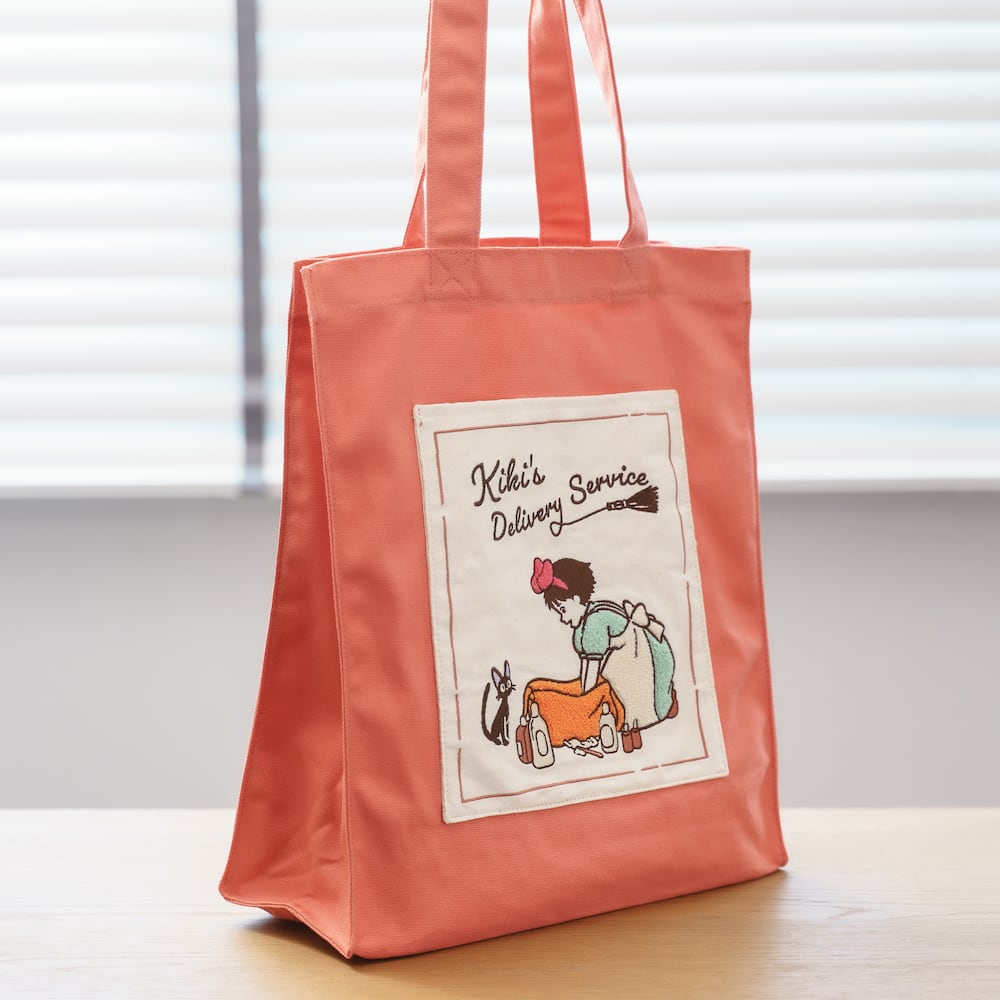 Kiki’s Delivery Service Macaron Colour Canvas Tote Bag｜Studio Ghibli