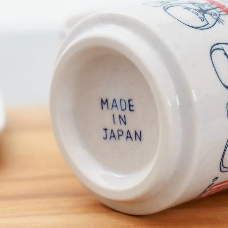 My Neighbor Totoro Large Yunomi Japanese Tea Cup | Dondoko Dance