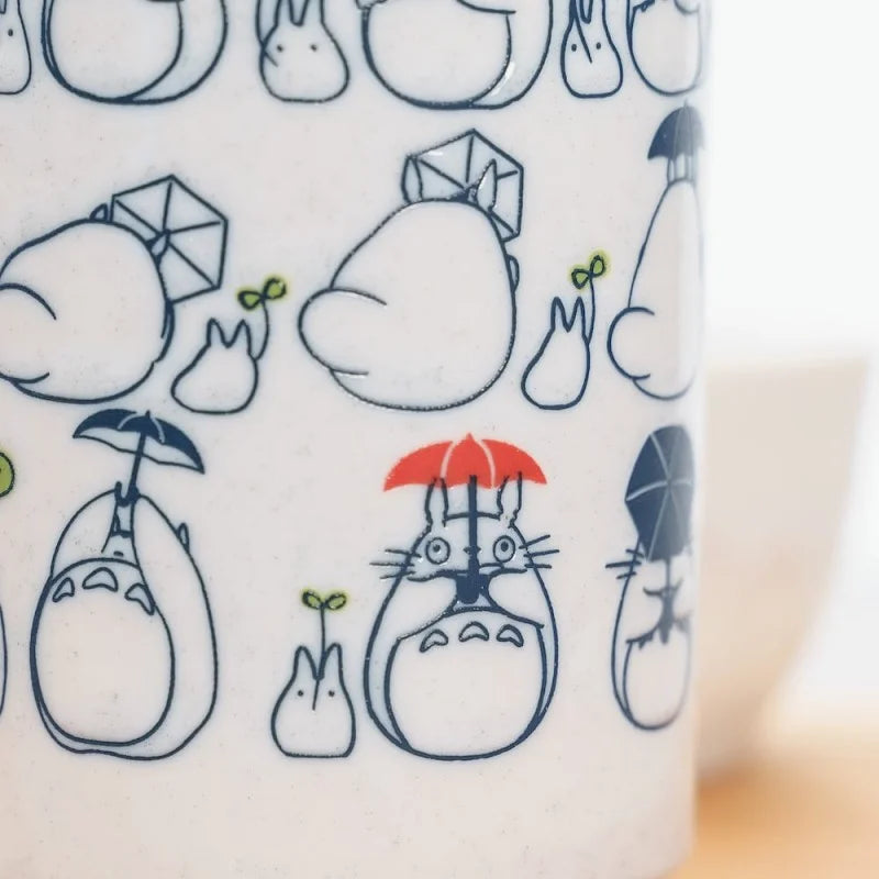 My Neighbor Totoro Large Yunomi Japanese Tea Cup | Dondoko Dance