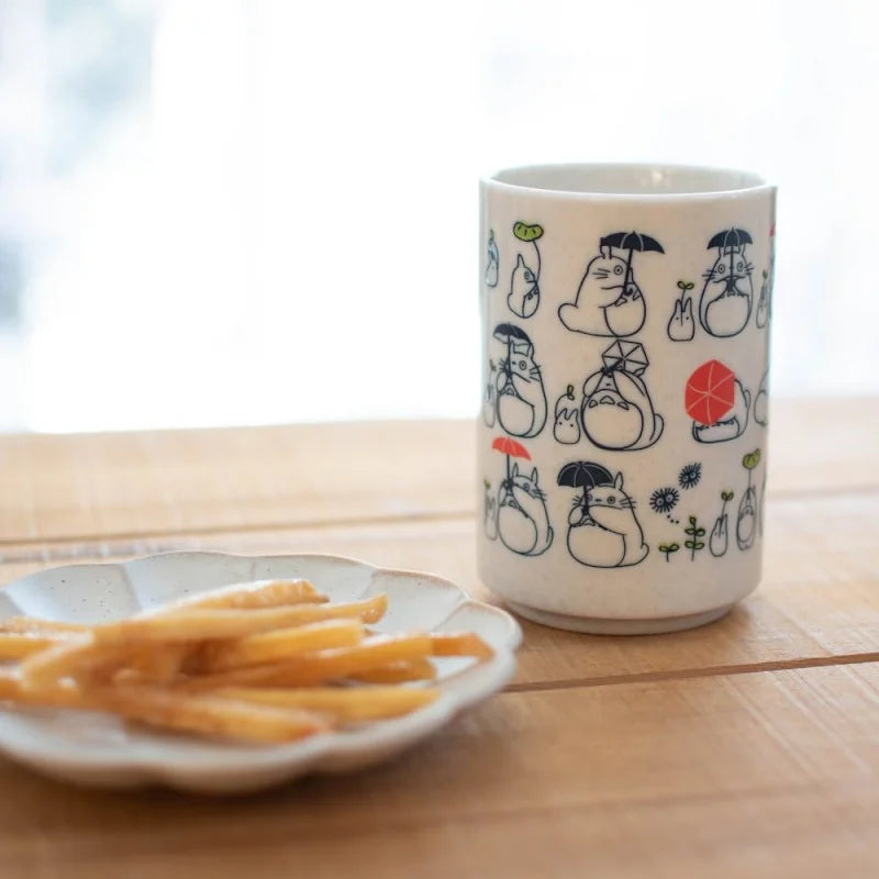 My Neighbor Totoro Large Yunomi Japanese Tea Cup | Dondoko Dance