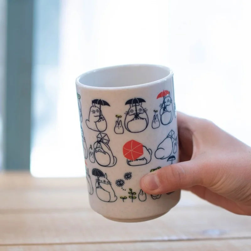 My Neighbor Totoro Large Yunomi Japanese Tea Cup | Dondoko Dance