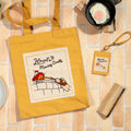 Howl's Moving Castle Calcifer Macaron Colour Canvas Tote Bag｜Studio Ghibli