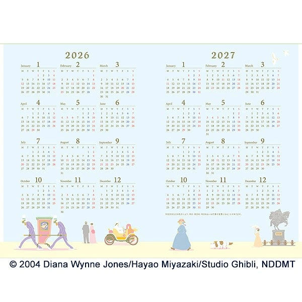 Spirited Away 2026 B6 Planner Diary | Studio Ghibli Schedule Book