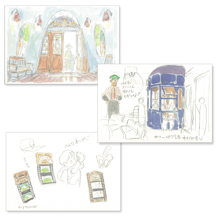 Ghibli Museum Mitaka Exclusive - Postcard & Greeting Card Boxset