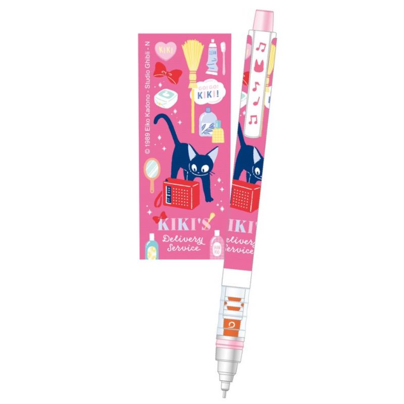 Kiki's Delivery Service × Uni Kuru Toga Advance 0.5mm Mechanical Pencil - Jiji & the Radio