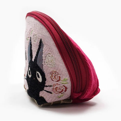 Kiki's Delivery Service Gobelin Tapestry Pouch - Jiji in the Kitchen| Studio Ghibli