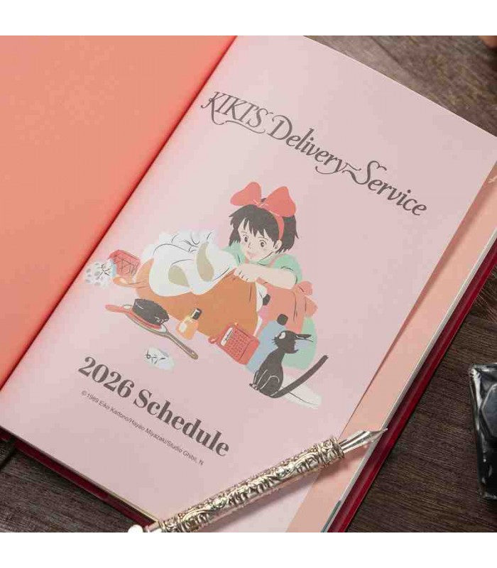 Kiki's Delivery Service 2026 B6 Planner Diary | Studio Ghibli Schedule Book