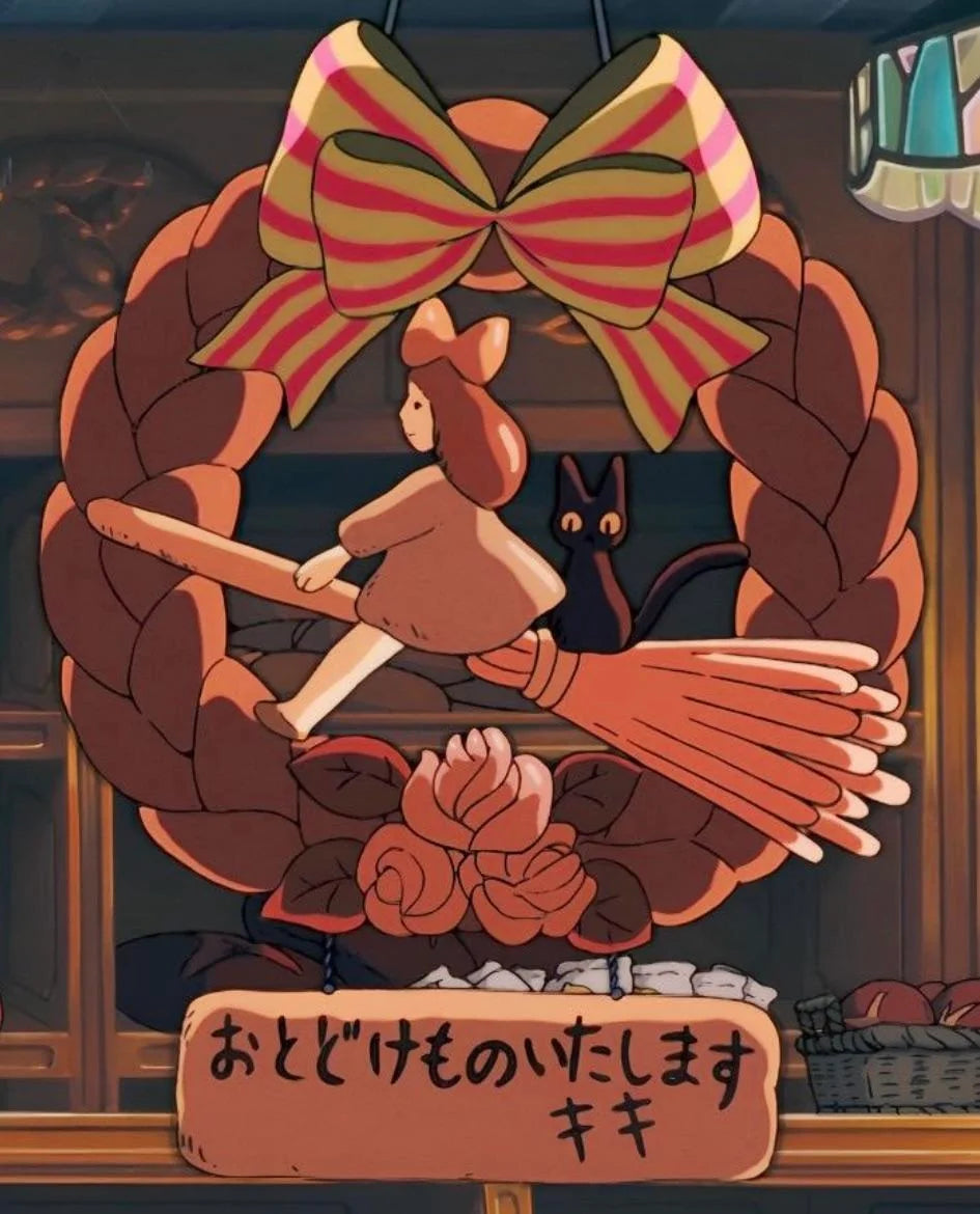 Kiki's Delivery Service Wooden stamp - Bakery Signboard- Beverly Japan | Studio Ghibli