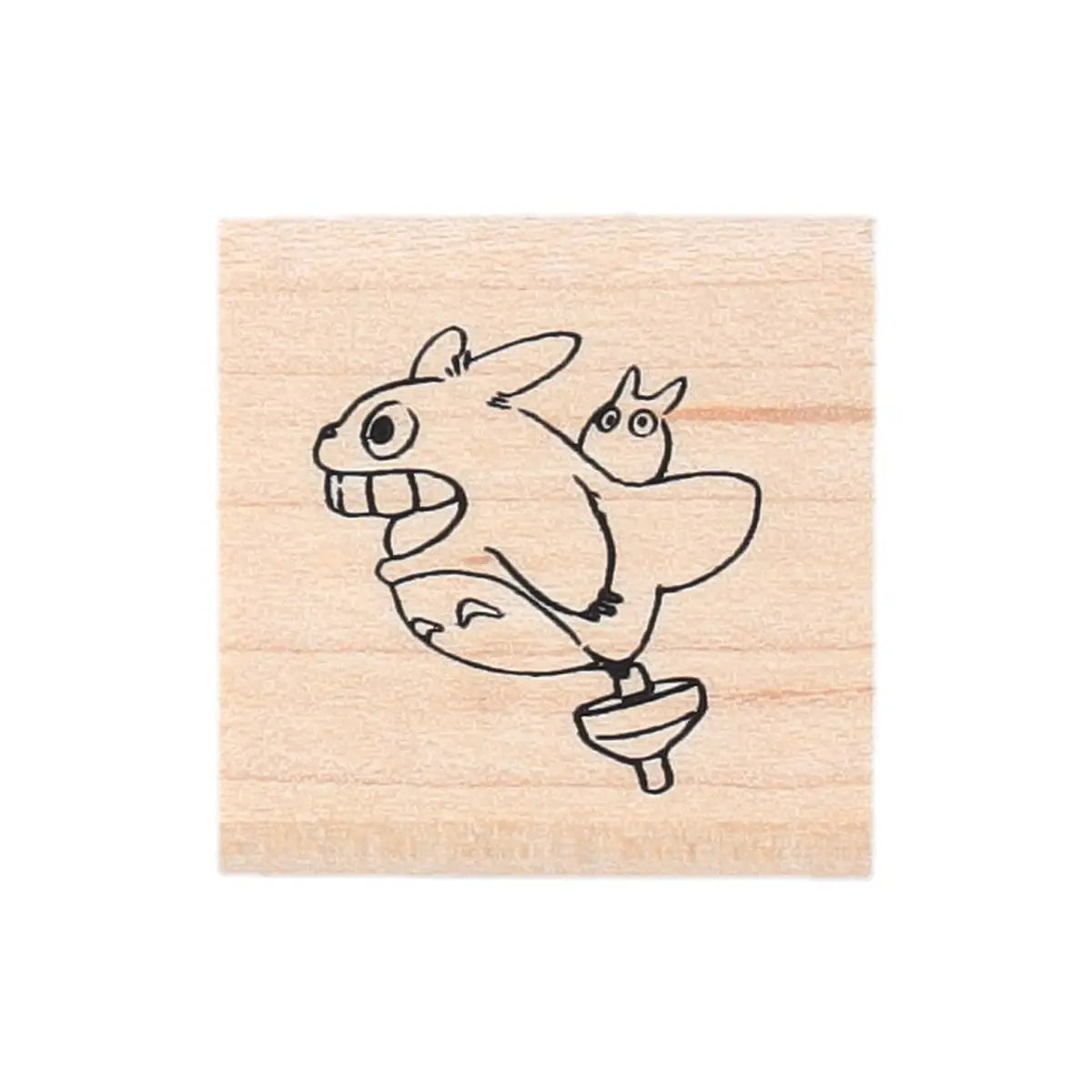 My Neighbor Totoro Stamp with Drawstring Bag – Totoro & Spinning Top| Studio Ghibli