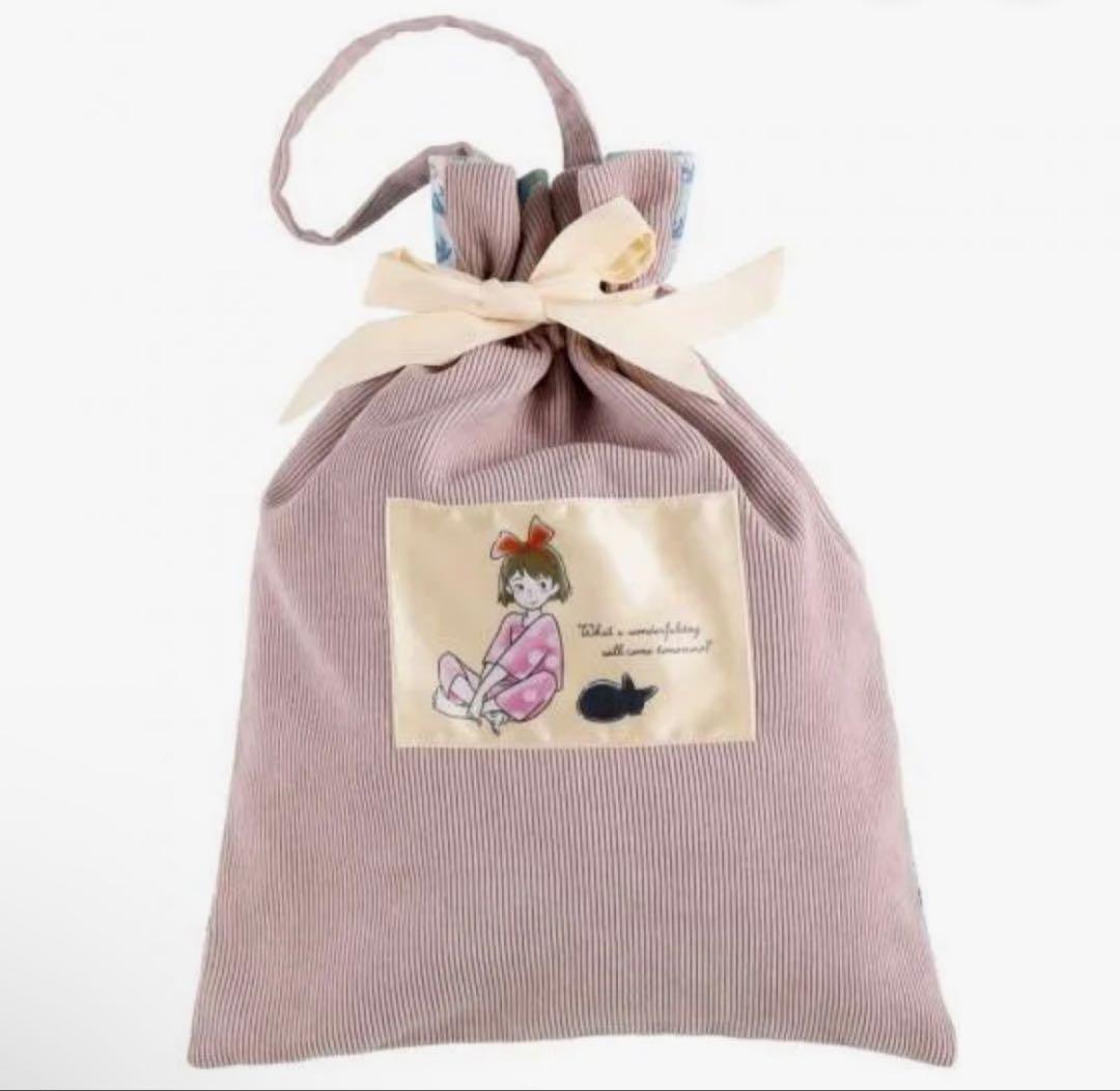 Kiki's Delivery Service X Donguri Closet - Two-sided Drawstring Tote Bag｜Studio Ghibli