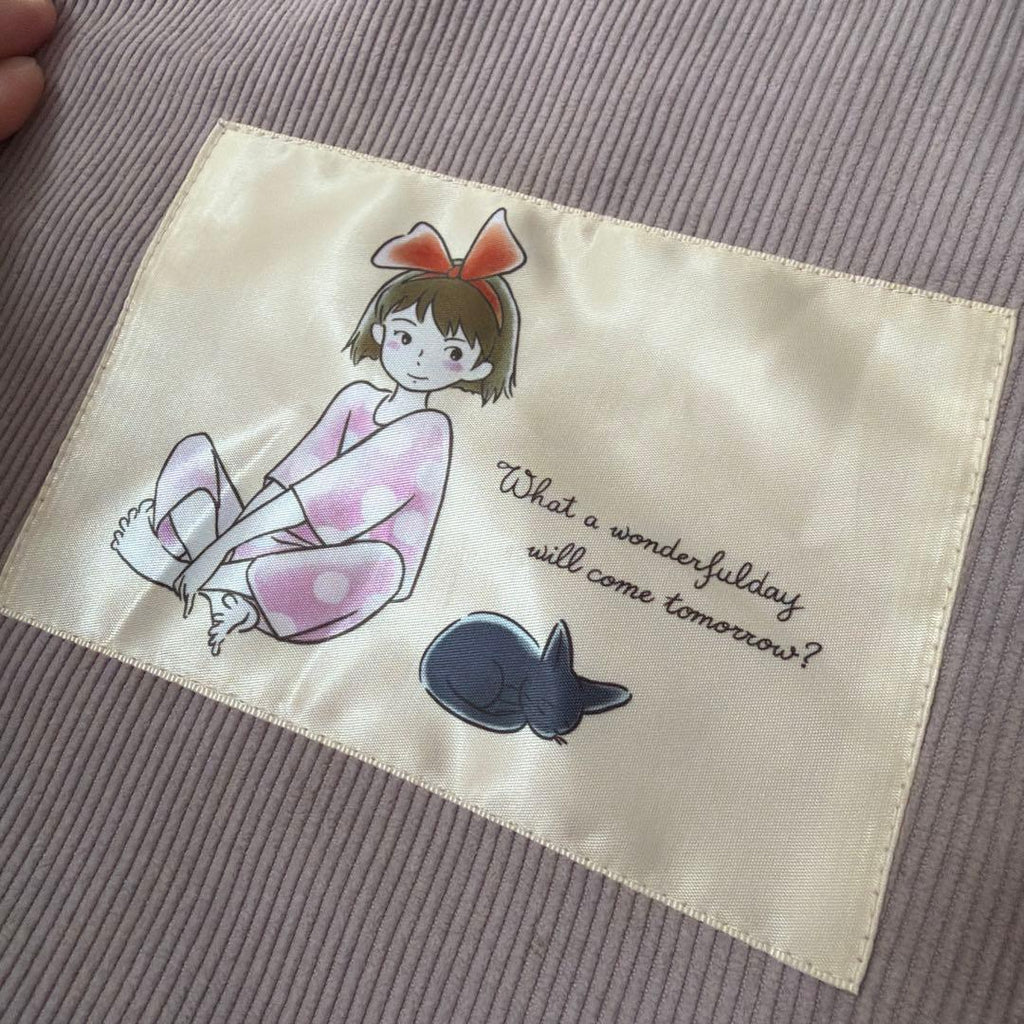 Kiki's Delivery Service X Donguri Closet - Two-sided Drawstring Tote Bag｜Studio Ghibli