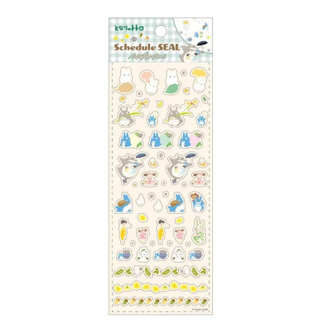 My Neighbor Totoro Mini Schedule Stickers | Studio Ghibli