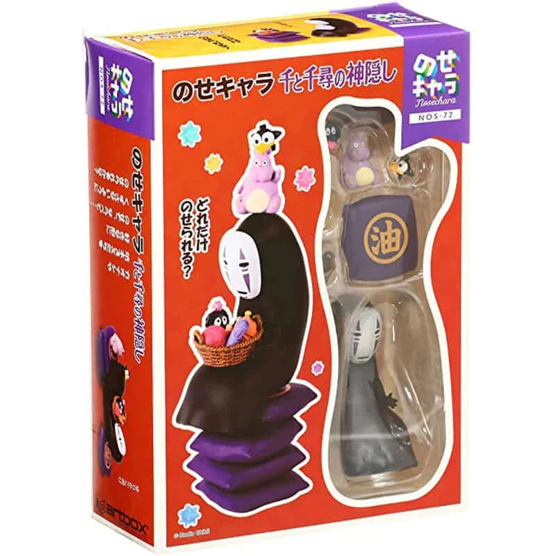 Ensky Spirited Away No-Face Nosechara Stacking Figures｜Studio Ghibli