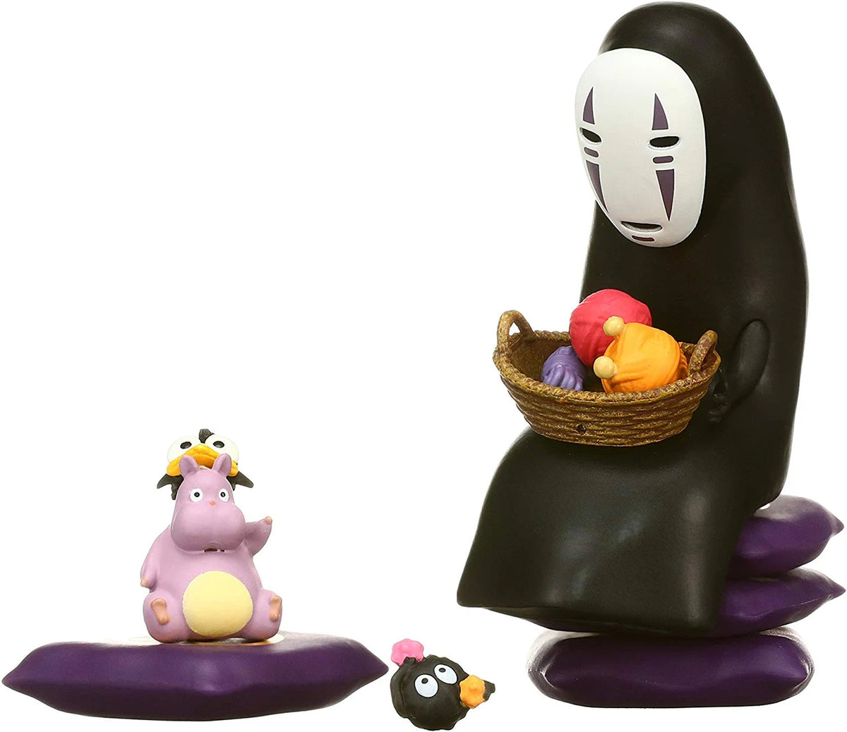 Ensky Spirited Away No-Face Nosechara Stacking Figures｜Studio Ghibli