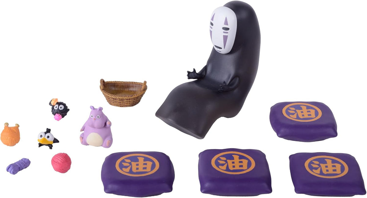 Ensky Spirited Away No-Face Nosechara Stacking Figures｜Studio Ghibli