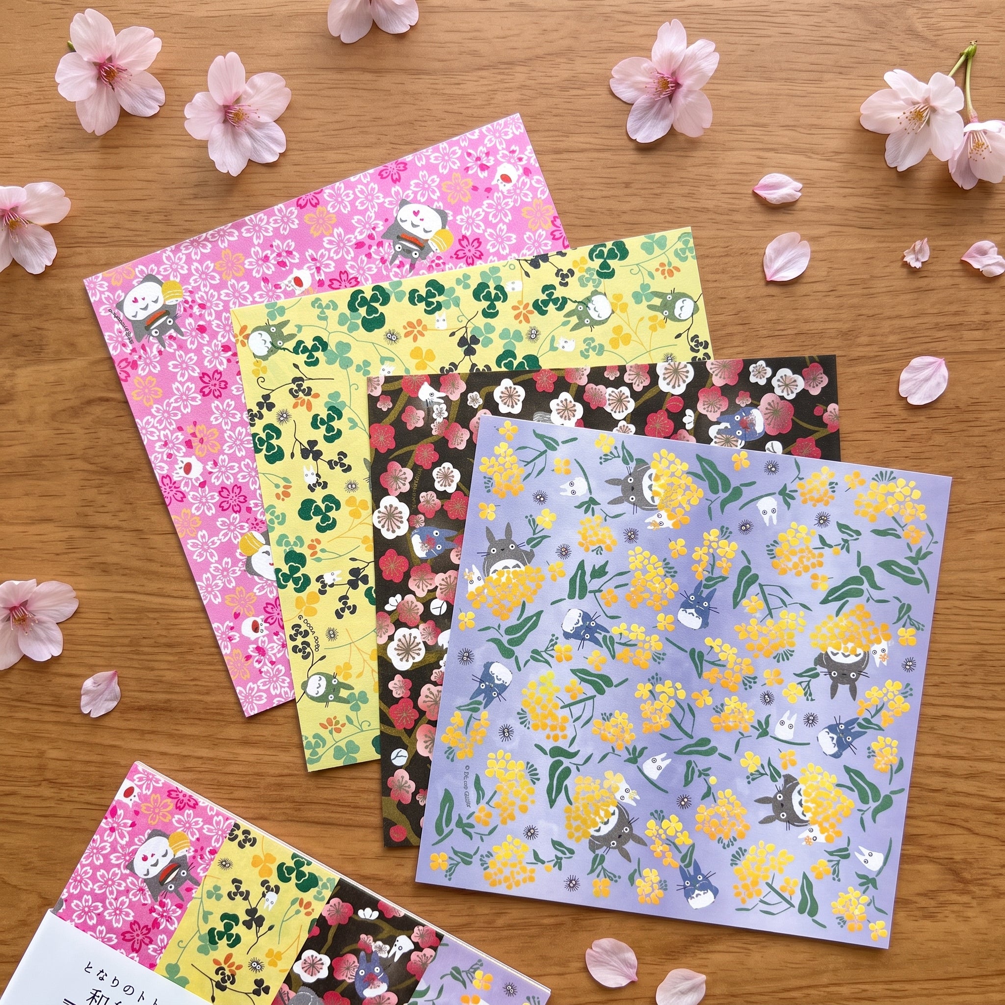 My Neighbor Totoro Washi Chiyogami Paper | Origami Paper  – Spring