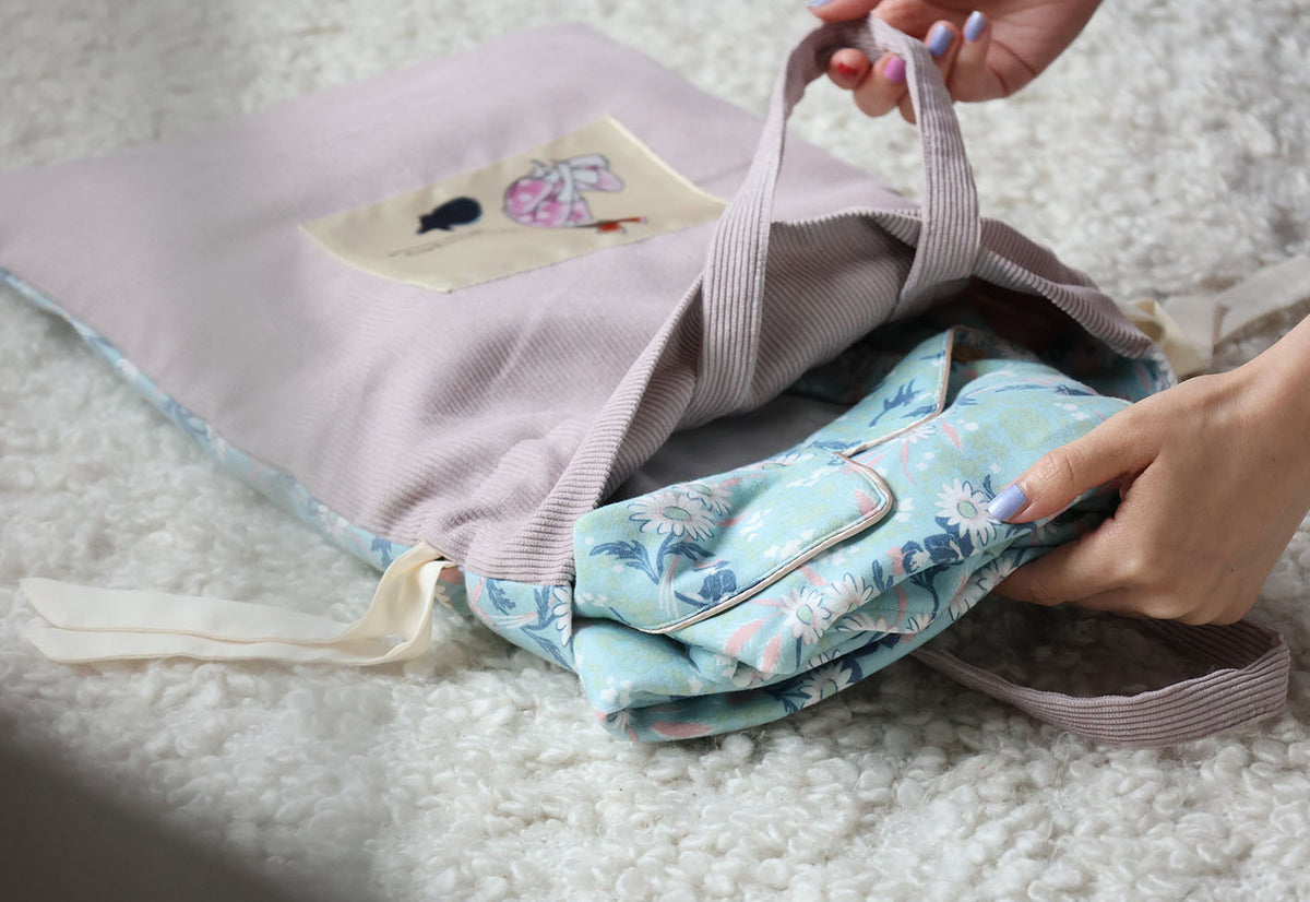 Kiki's Delivery Service X Donguri Closet - Two-sided Drawstring Tote Bag｜Studio Ghibli