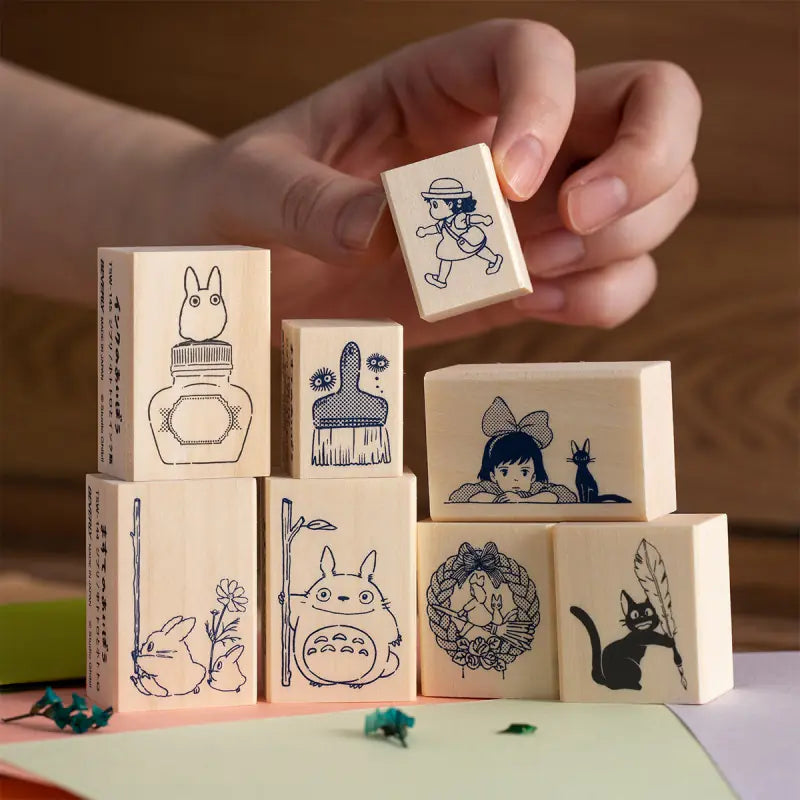 My Neighbor Totoro Wooden Rubber Stamp | Beverly Japan | Studio Ghibli