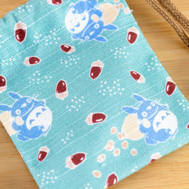 My Neighbor Totoro Stamp with Drawstring Bag – Totoro & Acorns | Studio Ghibli