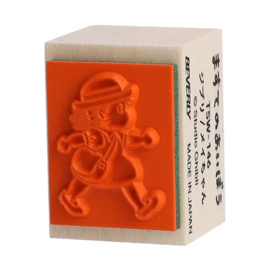 My Neighbor Totoro Wooden Rubber Stamp- Mei Walking| Beverly Japan | Studio Ghibli